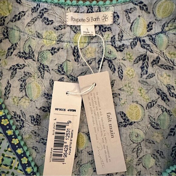 Poupette St Barth Camila Floral Ruffled Minidress New - Picture 7 of 9